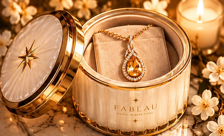 Flame jewellery keepsake box